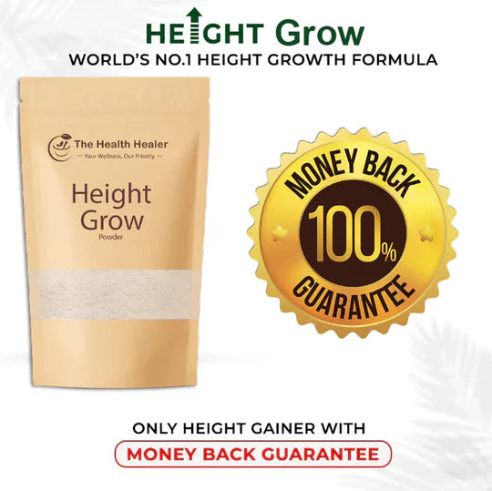 Height Grow Powder - BUY 1 GET 2 FREE - With Free Branded Ittar Gift
