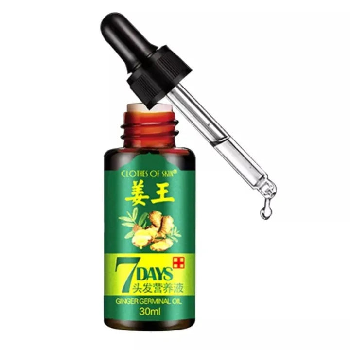 7 Day Ginger Oil – Natural Herbal Hair Growth Serum (30ML buy  1 get 1 fee