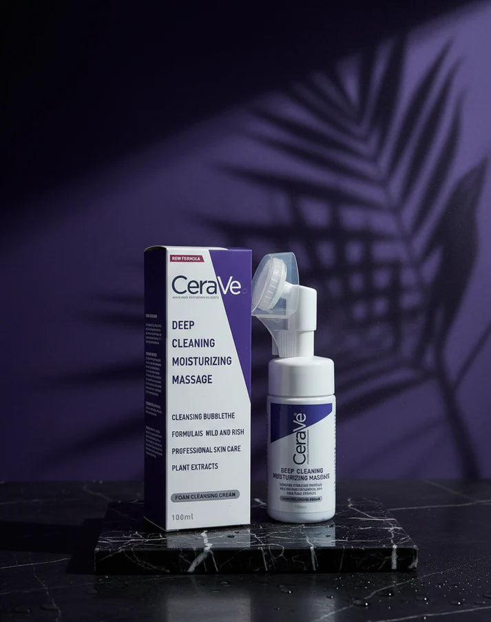 CeraVe Deep Cleaning Moisturizing Massage Foam