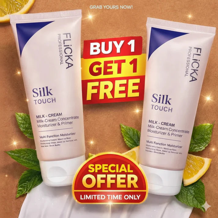 3-in-1 Flicka Silk Touch l Moisturiser + Primer + Sunscreen [ Buy 1 Get 1 Free ]