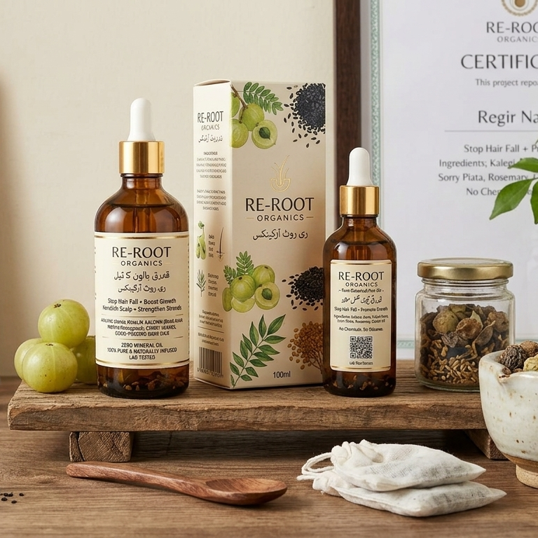 ReRoot Organic Hair Growth Oil (100ml)