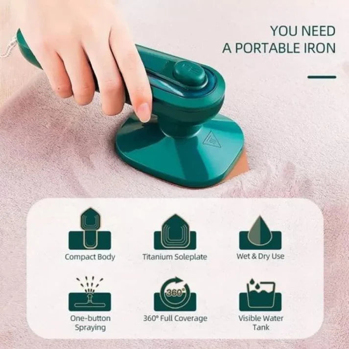 Steam Iron Powerful Performance Smooth Glide Durable Build Easy Operation Reliable