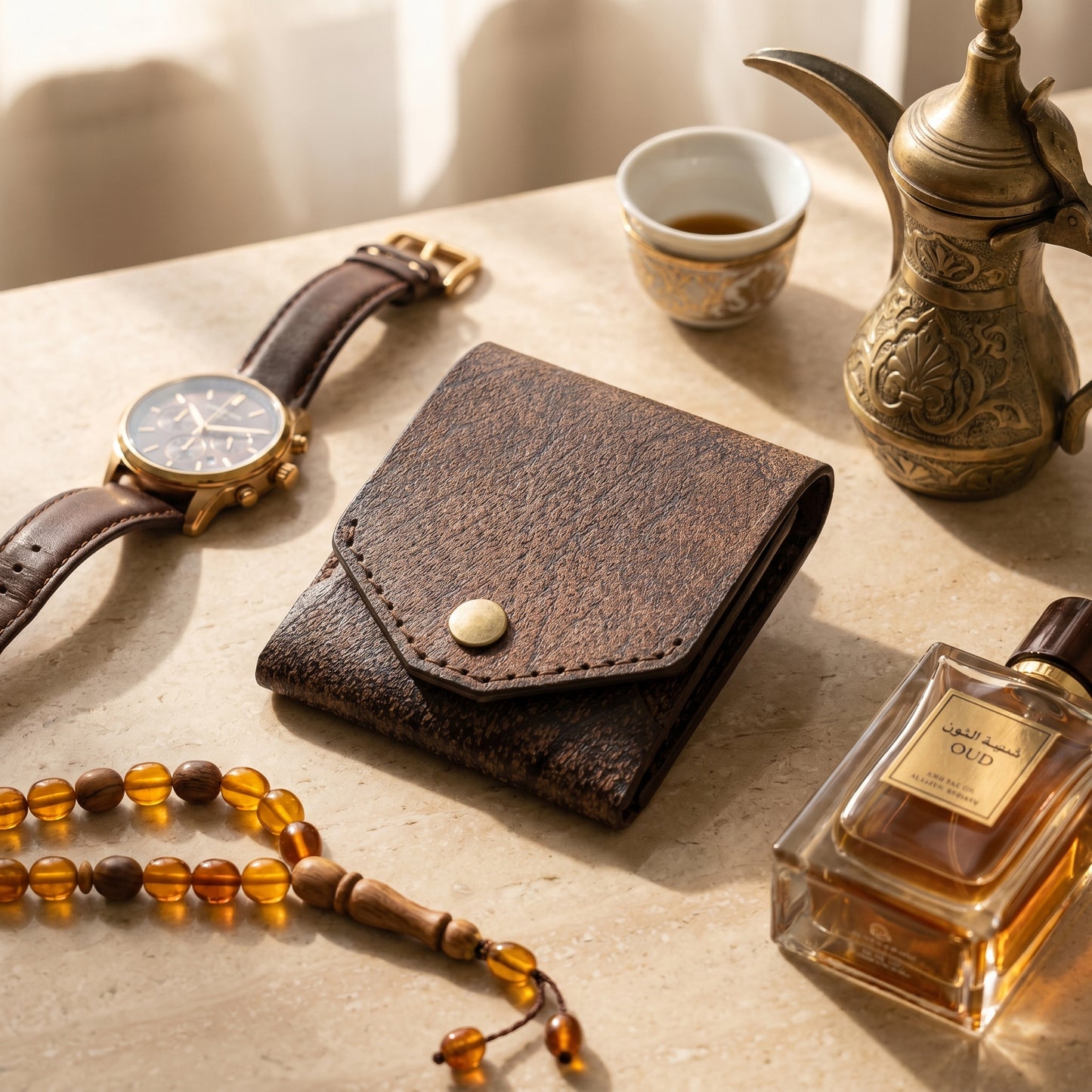 Premium Handmade Leather Wallet Luxury Minimal Wallet for Men | Eid Special Gift