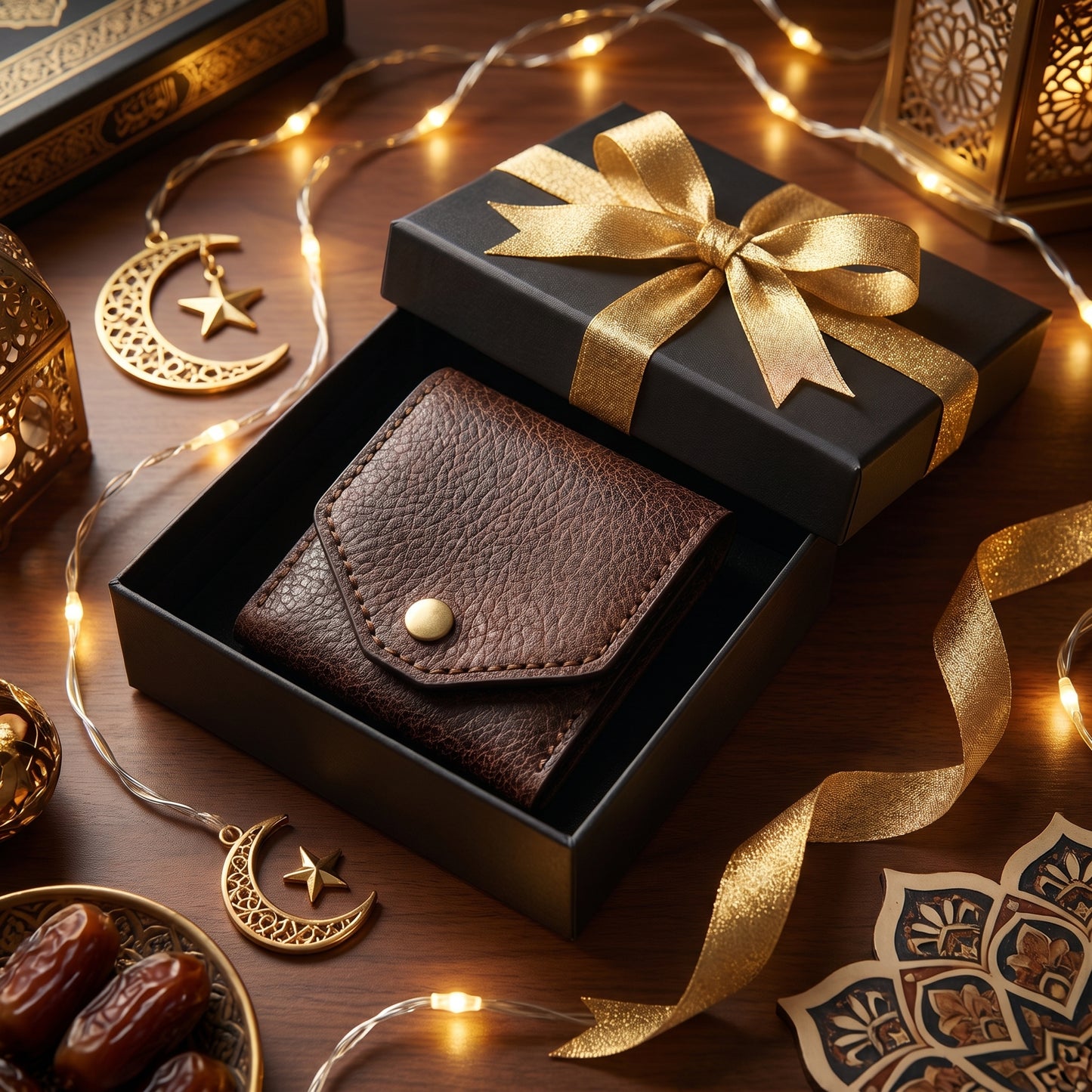 Premium Handmade Leather Wallet Luxury Minimal Wallet for Men | Eid Special Gift