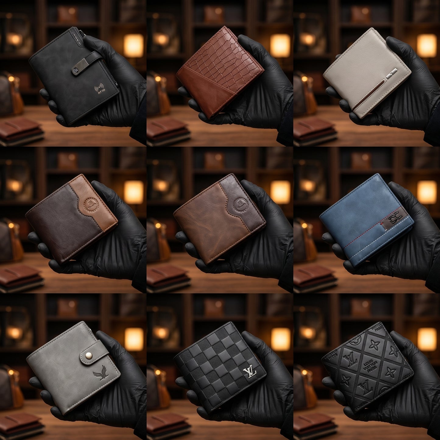 Fashionable Leather Wallet – Perfect Gift for Men