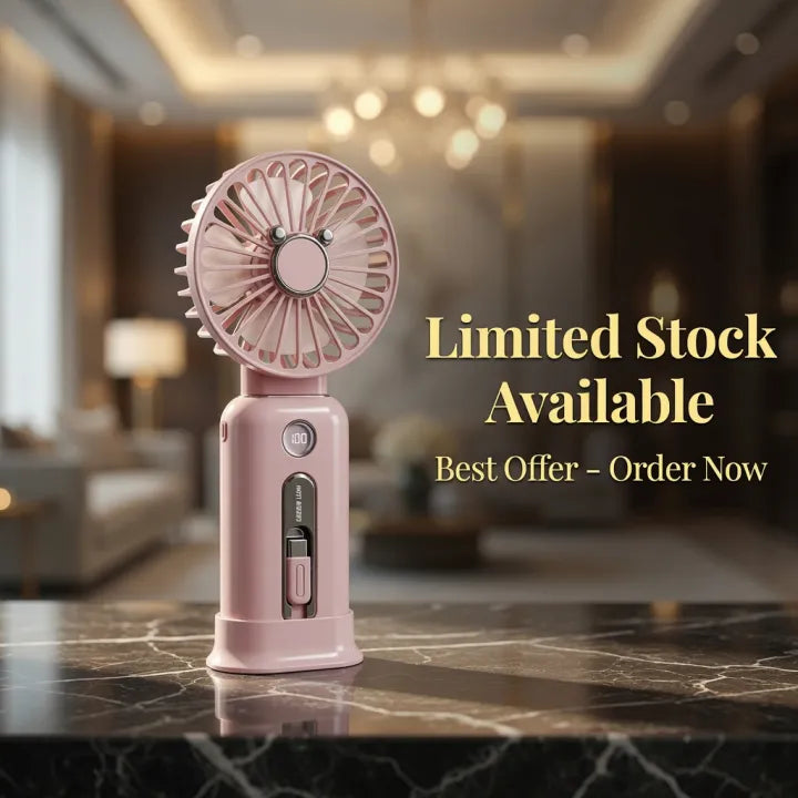 Mini Fan & Portable Power Bank Green Lion WindMate 10000mAh